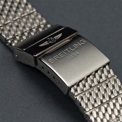 mesh breitling|aftermarket breitling bracelet.